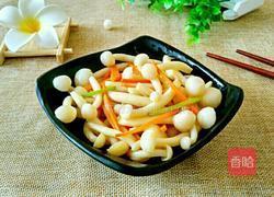 清炒白玉菇的做法图解9