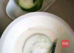 青菜肉馅茄饼的做法图解4