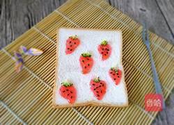 草莓果酱土司片的做法图解5