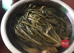 葱菜牛肉糯米鸡的做法图解1