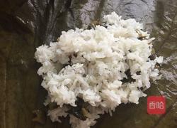 葱菜牛肉糯米鸡的做法图解6