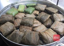 葱菜牛肉糯米鸡的做法图解7