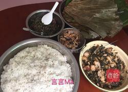 菜干五花肉糯米鸡的做法图解6