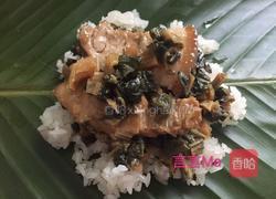 菜干五花肉糯米鸡的做法图解7