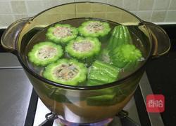 苦瓜酿煲汤(夏日消暑汤)的做法图解7