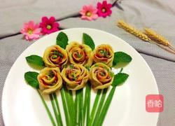 玫瑰花煎饺的做法图解19