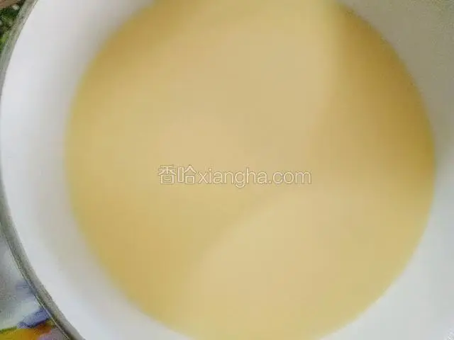过滤五遍的面糊
