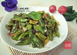 蒜香青椒的做法图解10