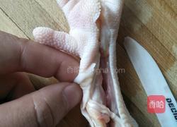 鸡爪快速去骨的做法图解2