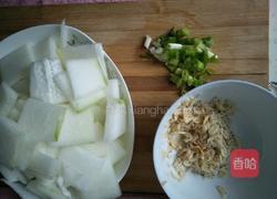 虾皮炒冬瓜的做法图解2