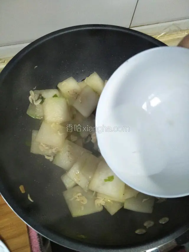 加适量水！改中小火煮