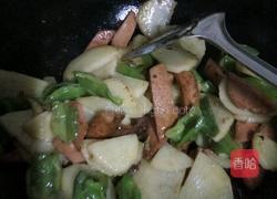 火腿土豆片的做法图解5