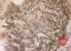 下饭蔬菜炒肉丝的做法图解4