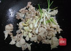 青椒芦笋炒五花的做法图解7