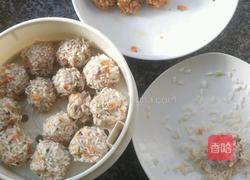 糯米肉馅丸子的做法图解10