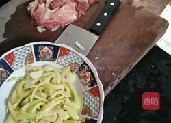 剁椒竹笋炒肉的做法图解3