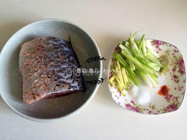 准备食材。