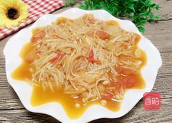 西红柿炒金针菇的做法图解12