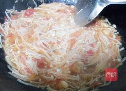 西红柿炒金针菇的做法图解11