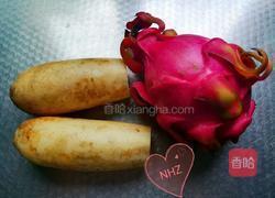 藕遇火龙果（原创）的做法图解1