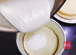 浪漫 高颜值 樱花酸奶慕斯蛋糕 戚风夹层 送给爱人的做法图解14