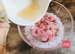 浪漫 高颜值 樱花酸奶慕斯蛋糕 戚风夹层 送给爱人的做法图解18