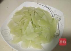 笋片蒜蓉虾的做法图解1