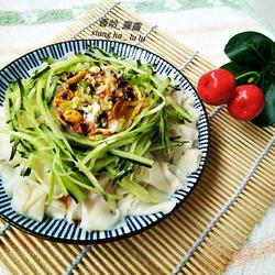 饺子皮版油泼面的做法[图]