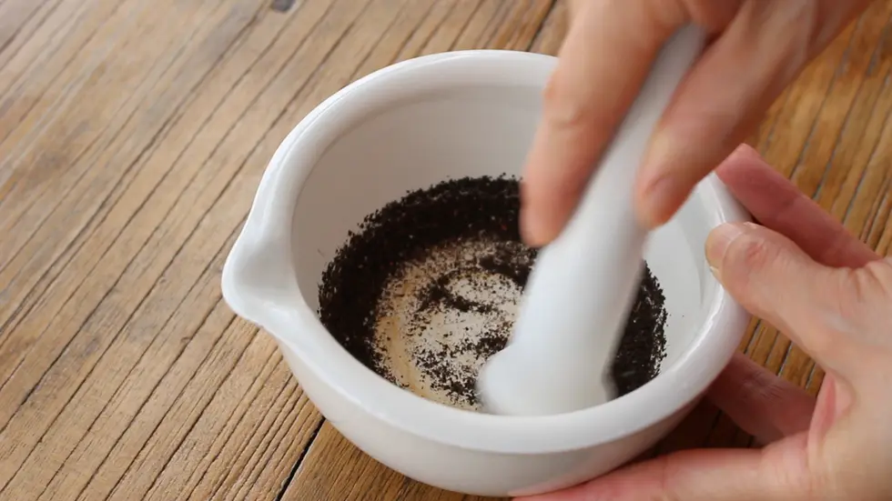 红茶研磨细粉