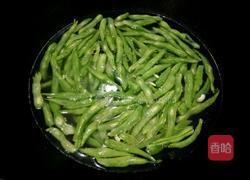 清炒四季豆的做法图解3