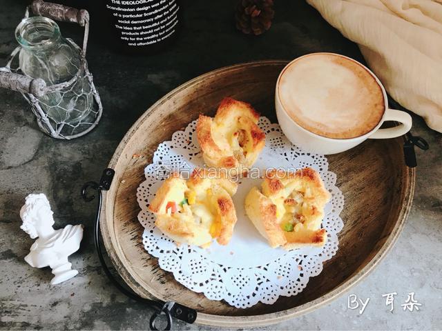 简单快手早餐-全麦吐司面包盏  健康营养