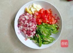 肉沫炒毛豆的做法图解3