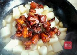 红烧肉炖萝卜的做法图解5