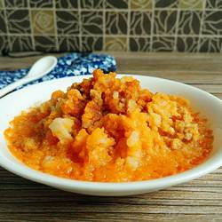 胡萝卜土豆肉末羹的做法[图]