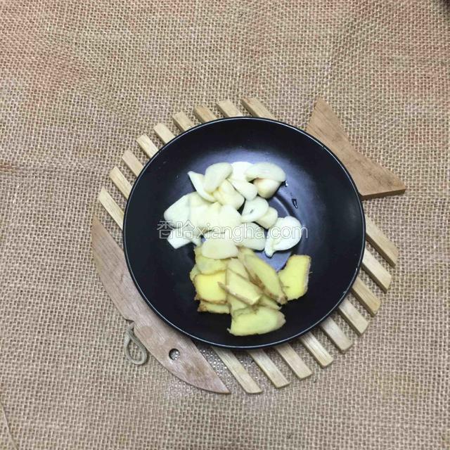 姜蒜切片