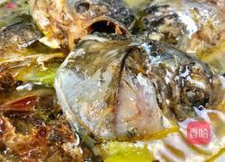 腊鱼头炖豆腐皮的做法图解10