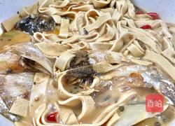 腊鱼头炖豆腐皮的做法图解14