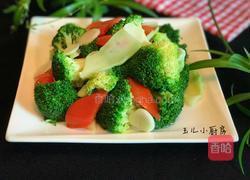 青炒西兰花的做法图解8