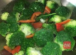 青炒西兰花的做法图解4