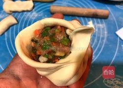 鲜肉蔬菜馅饼的做法图解5