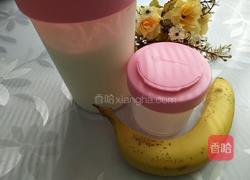 自制香蕉酸奶冰激凌的做法图解1