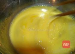 五彩菜脯煎蛋的做法图解4