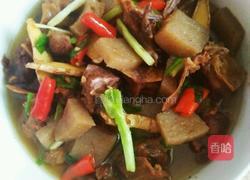 鸭肉磨芋的做法图解4