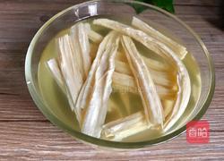腐竹炒黄瓜的做法图解1