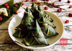 小枣糯米三角粽的做法图解13