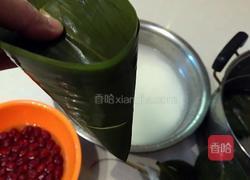 小枣糯米三角粽的做法图解5