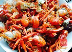 蒜蓉虾火锅的做法图解1