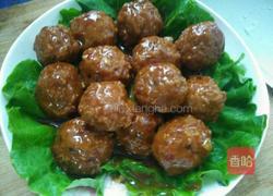 红烧狮子头的做法图解8