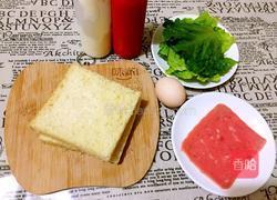 自制三明治的做法图解1