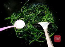 豆豉红薯叶的做法图解6